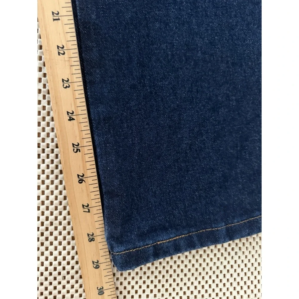 Mens Wrangler A101 Relaxed Straight‎ Leg Jeans Size 35 Heavyweight Dark Cotton